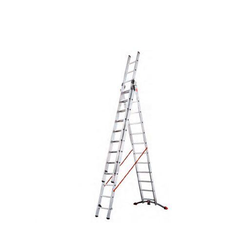 ESCALERA-ALUMINIO-TIJERA-TELESCOPICA-3X12-PELDAÑOS-HAILO-1